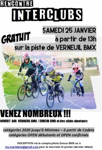 RENCONTRE INTERCLUB SAMEDI 25 JANVIER - VERNEUIL SUR AVRE