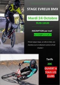 Stage mardi 24 Octobre 2023