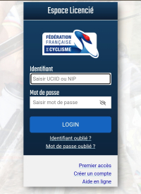Urgent renouvellement adhésion et licence